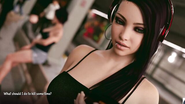 Жаркий эро мультик с молодыми красотками