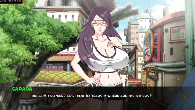 Японка в коротких шортах сексуально трясет большими сиськами