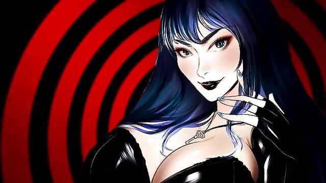 Сексуальная ведьма с большими сиськами делится интимными фантазиями