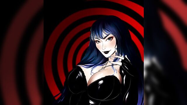 Сексуальная ведьма с большими сиськами делится интимными фантазиями