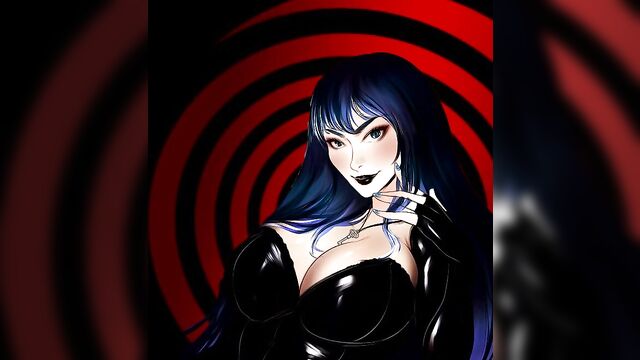 Сексуальная ведьма с большими сиськами делится интимными фантазиями