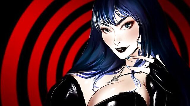 Сексуальная ведьма с большими сиськами делится интимными фантазиями