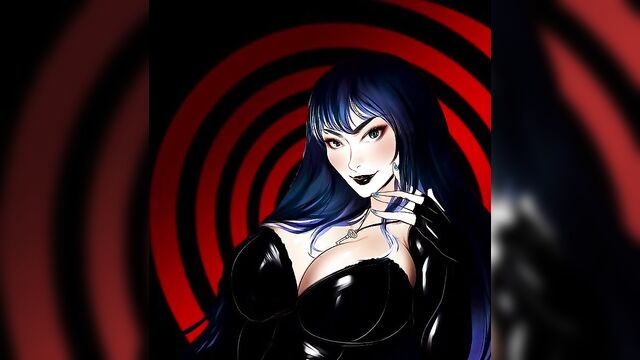 Сексуальная ведьма с большими сиськами делится интимными фантазиями