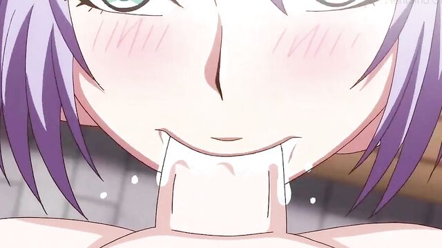 Очаровательная японка потекла во время ебли