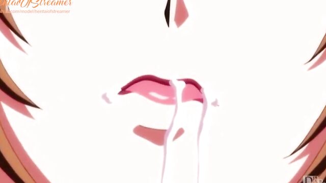 Пискливая студентка сосет хуй и решается на двойное проникновение