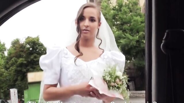 Молодая невеста классно поебалась перед свадьбой