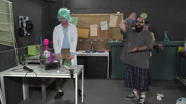 Как снимали порнопародию на «Рика и Морти»