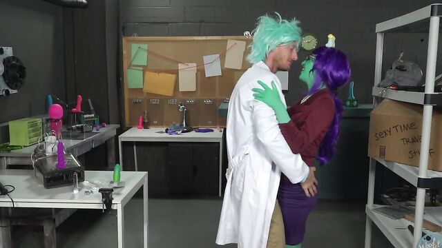 Как снимали порнопародию на «Рика и Морти»